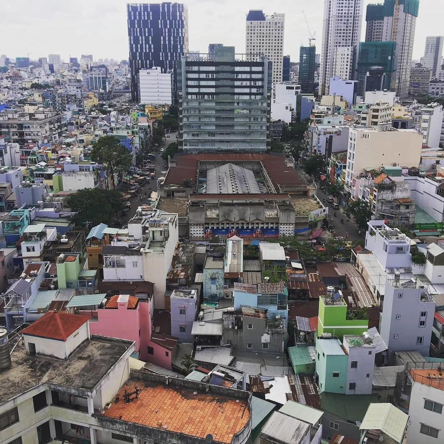 Skygon Hostel Ho-Chi-Minh-Stadt Exterior foto